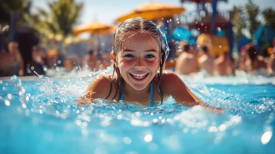 Classe piscine en Auvergne