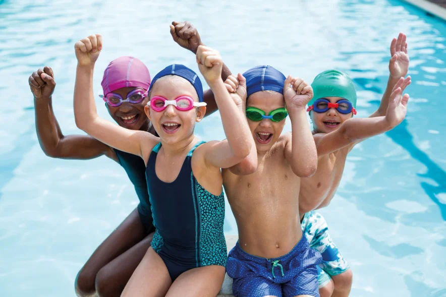 Classe piscine en Auvergne